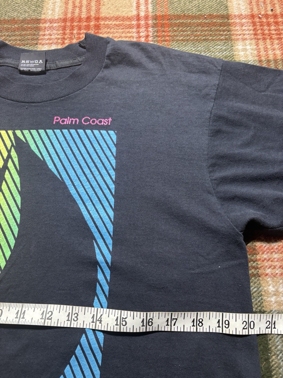 Vintage Screen Stars Best Medium (Large Tag) Puff Paint Single Stitch T Shirt