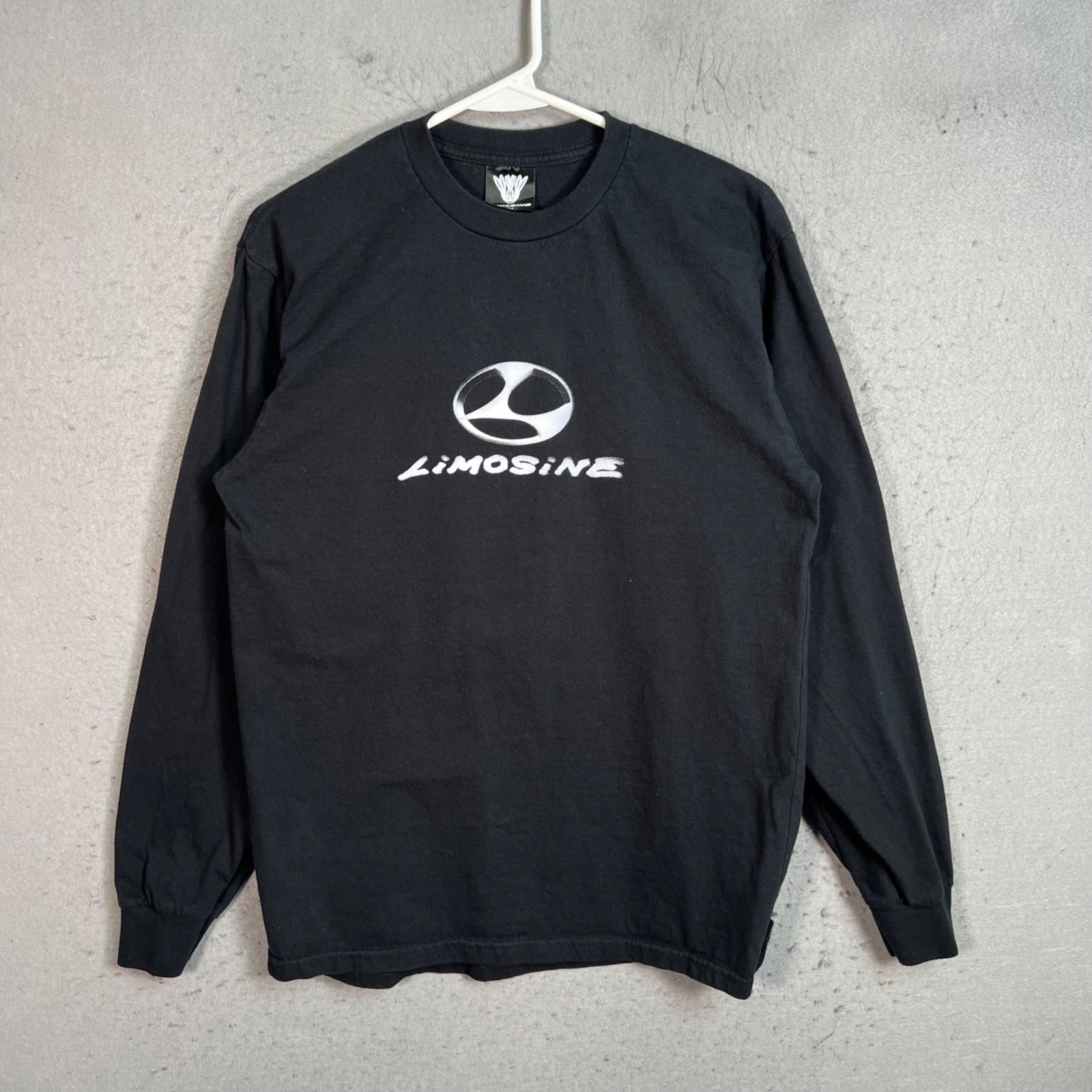 Limousine Skateboards Black Long Sleeve Graphic T Shirt Size Medium