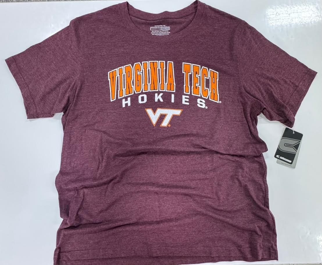 COLOSSEUM &lsquo; VIRGINIA TECH HOKIES T-SHIRT &lsquo; MENS &lsquo; SIZE EXTRA LARGE &lsquo;