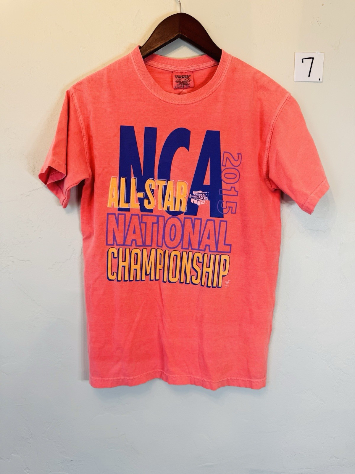 NCA All-Star National Cheerleading Championship 2015 Comfort Colors Tee