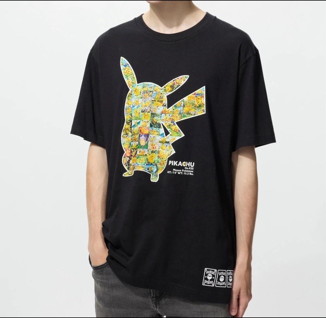 Pokemon Trading Card Game Pikachu Uniqlo T Shirt Size XL USA Seller
