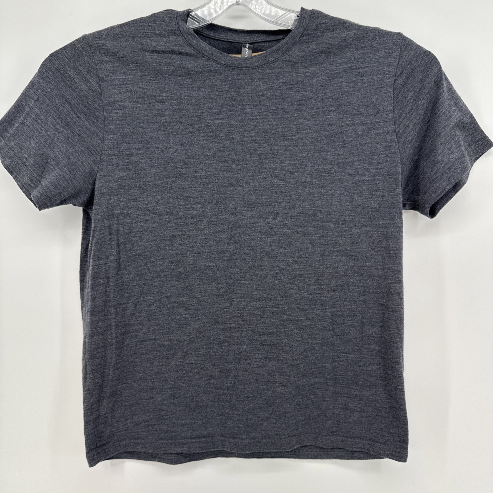 Merino Protect Shirt Mens Med Gray Lightweight Wool Crewneck Tee T-Shirt -Read