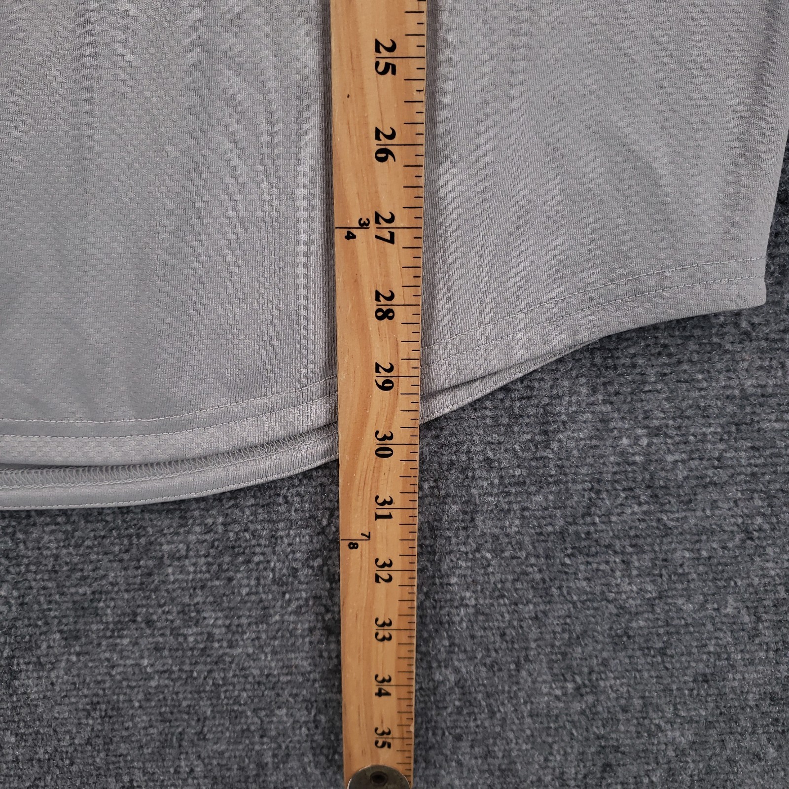 BYLT Premium Basics T Shirt Mens M Medium Gray Short Sleeve Performance Tee