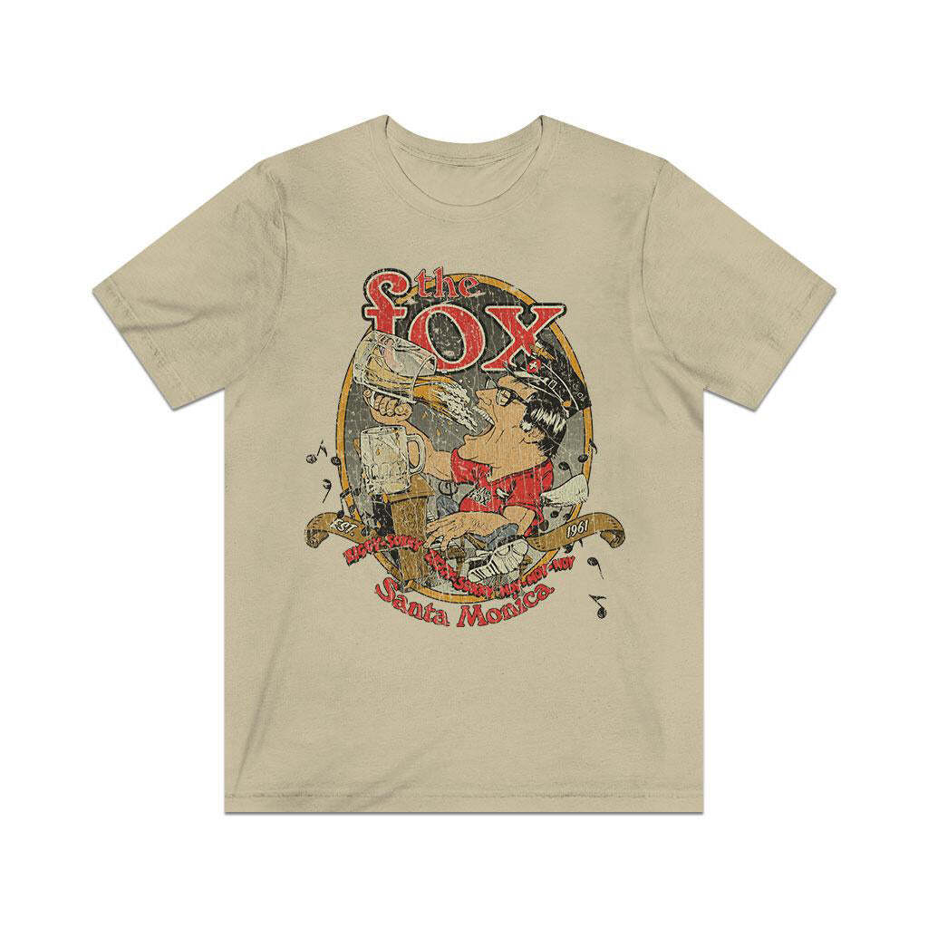 The Fox Inn Santa Monica 1961 Vintage Men&rsquo;s T-Shirt