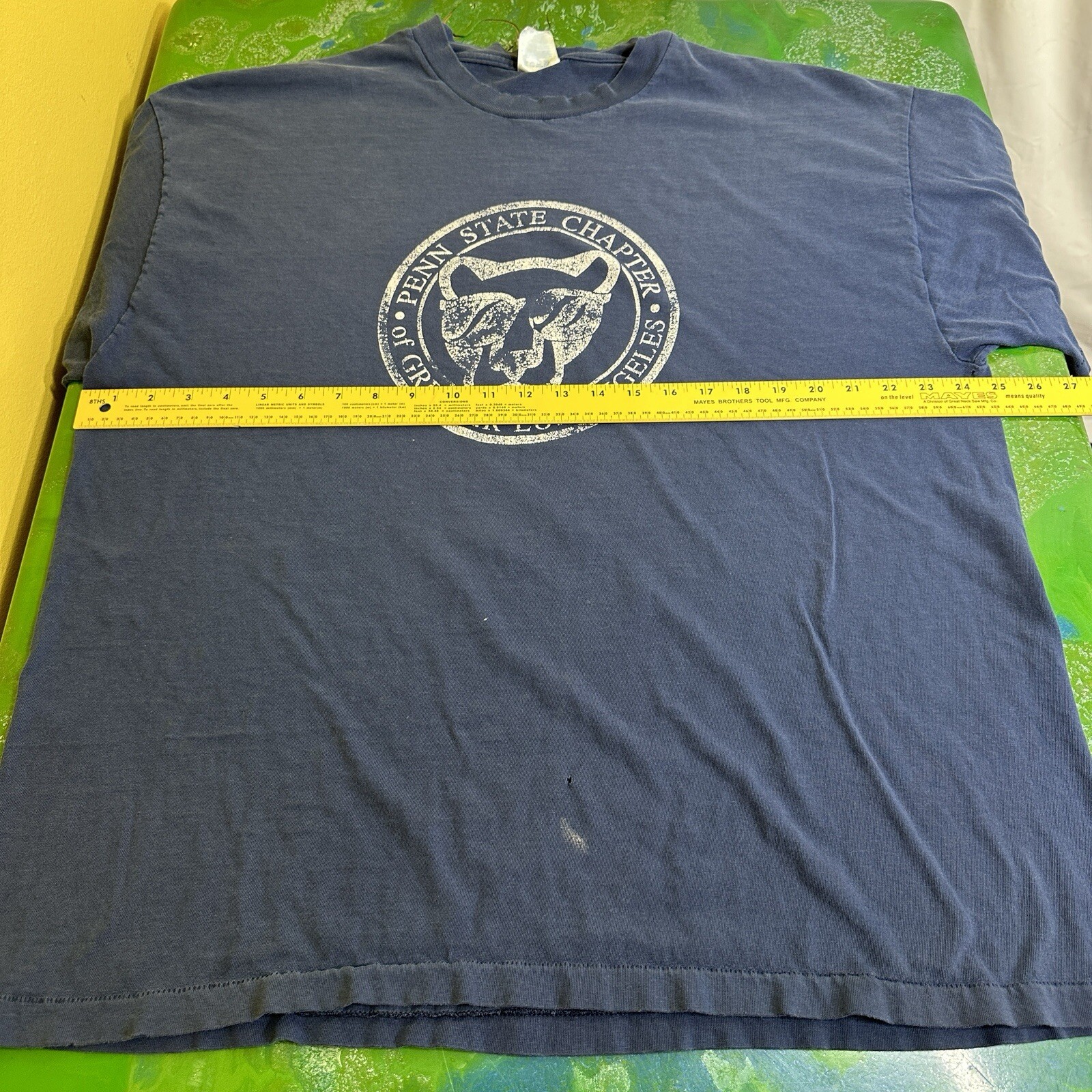 Vtg Distressed Penn State Chapter of Greater Los Angeles Double Sided T-Shirt 2X