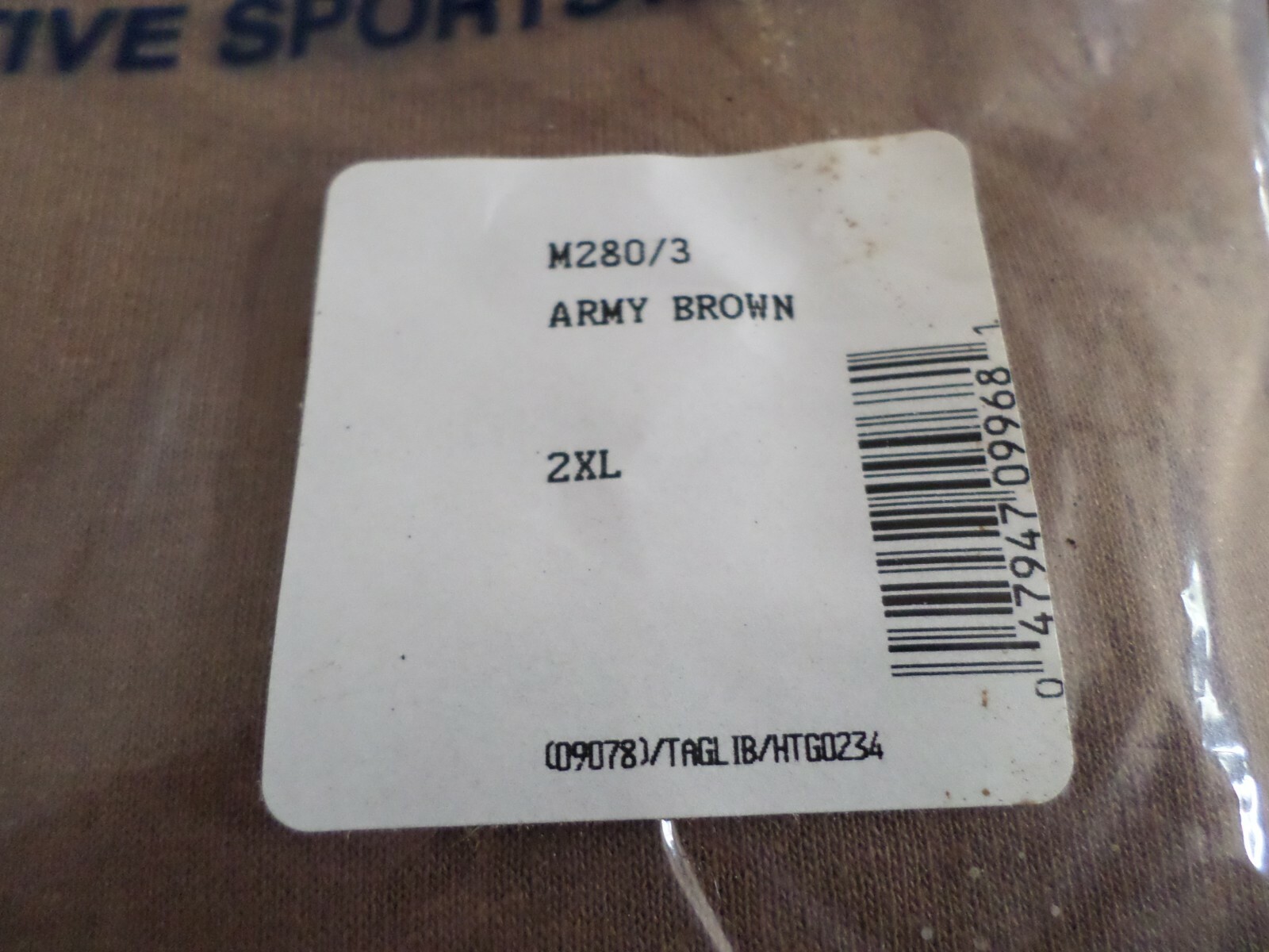 3 PACK MILITARY BROWN UNDER SHIRTS XX-LARGE T-SHIRTS NEW IN BAGS USA MADE SOFFE