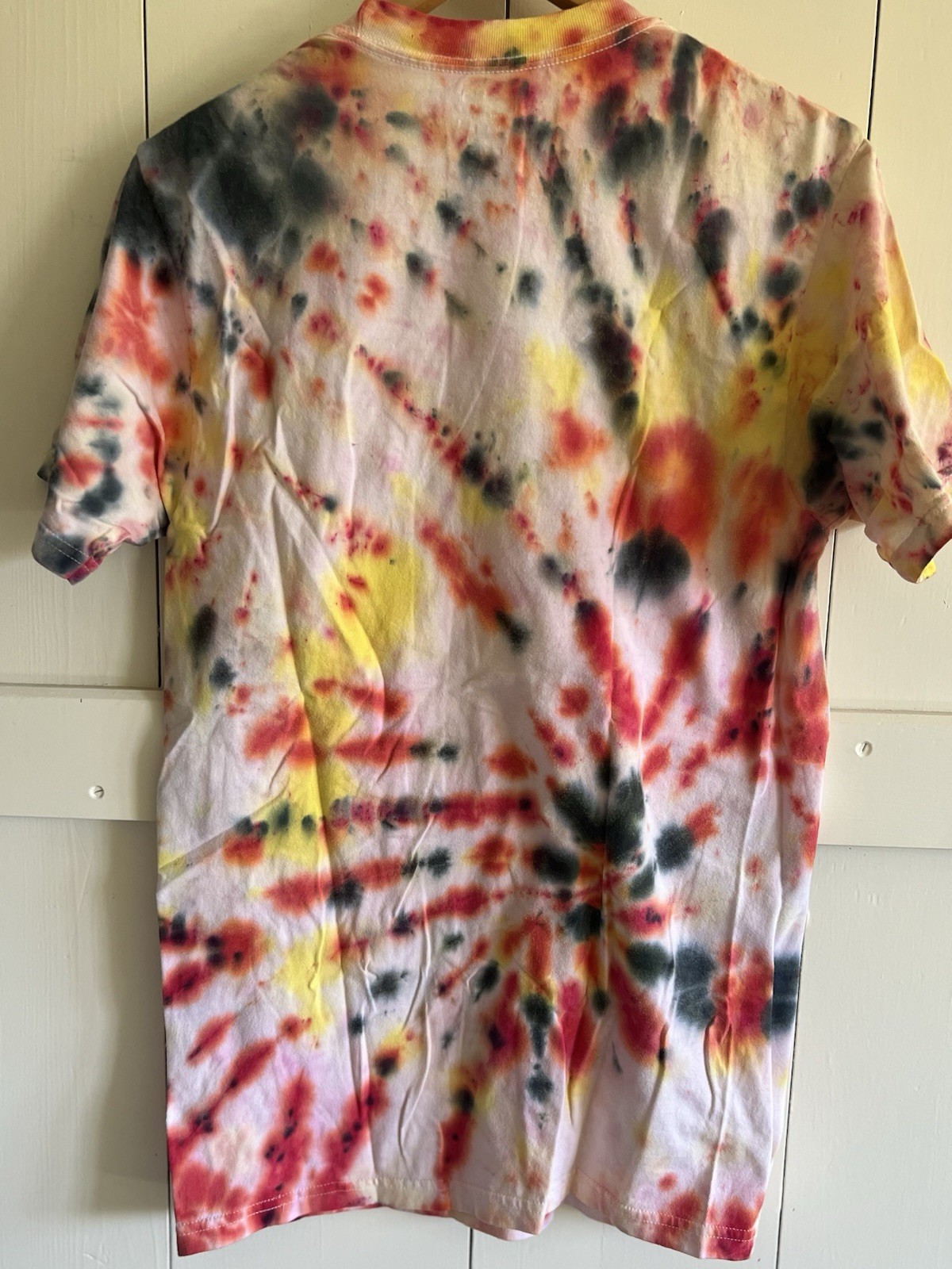 Tie-Dye Cotton Men /Unisex Crew Neck Short Sleeve T-Shirt M (Kirkland Signature)
