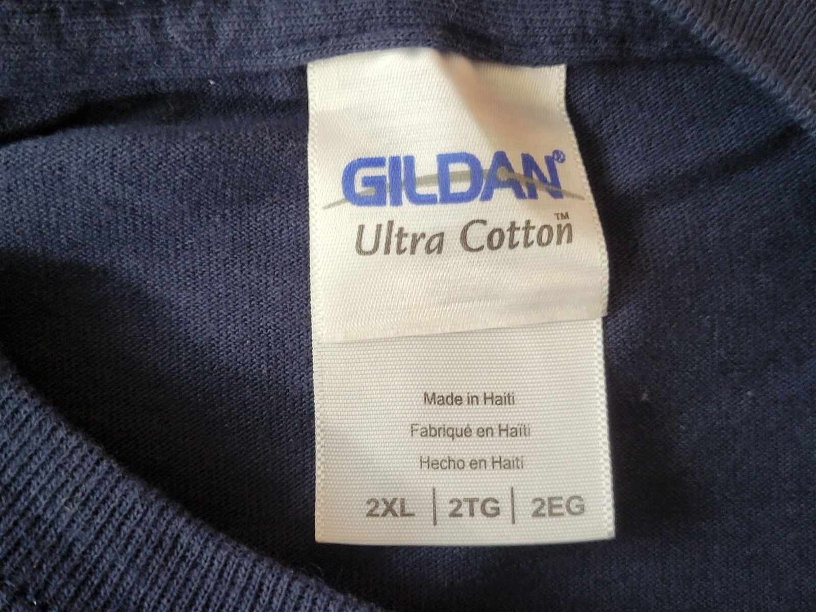 Navy Club USA Blue T-Shirt Size 2XL Military / Soldier Military