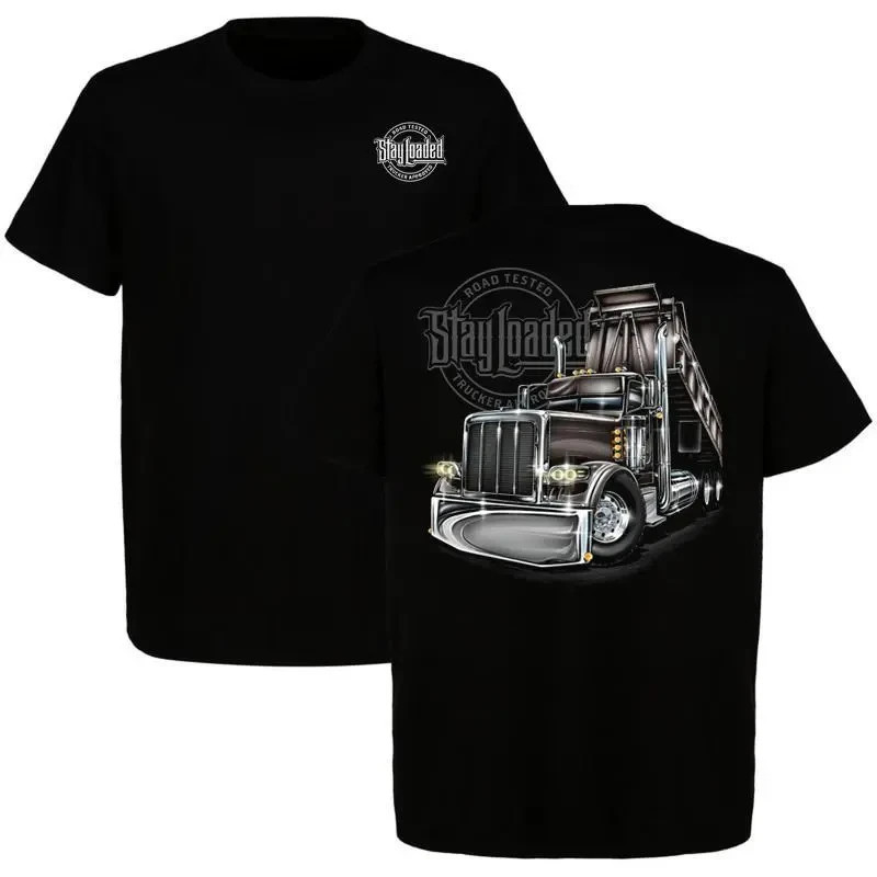 Stay Loaded Slammin Gates Shirt, Dump Truck Shirt, Retro Semi Truck Tee, Big Rig