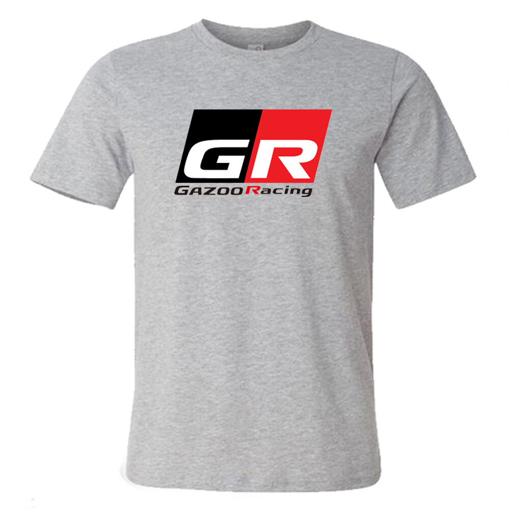 GR Gazoo Racing Men&rsquo;s Grey T-Shirt Size S to 5XL