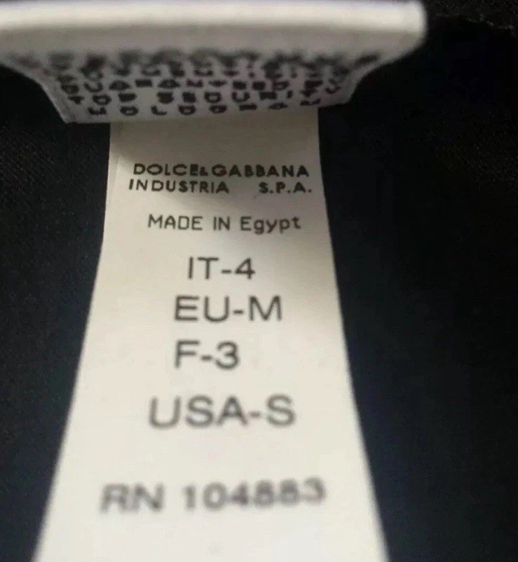DOLCE & GABBANA D&G “Underwear “ T-Shirt Size EU-M/ US-S