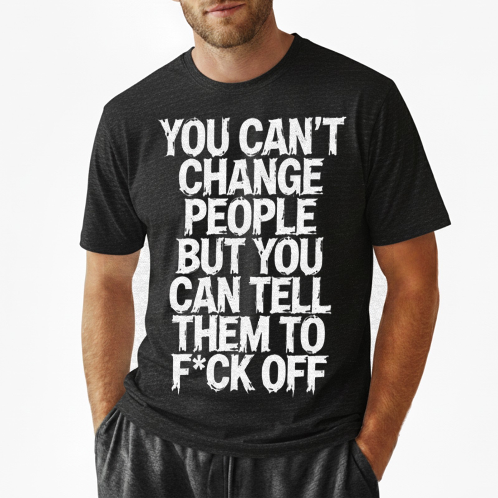 Humorous You Can&rsquo;t Change People Funny Sarcastic T-shirt Introvert Sweatshirt