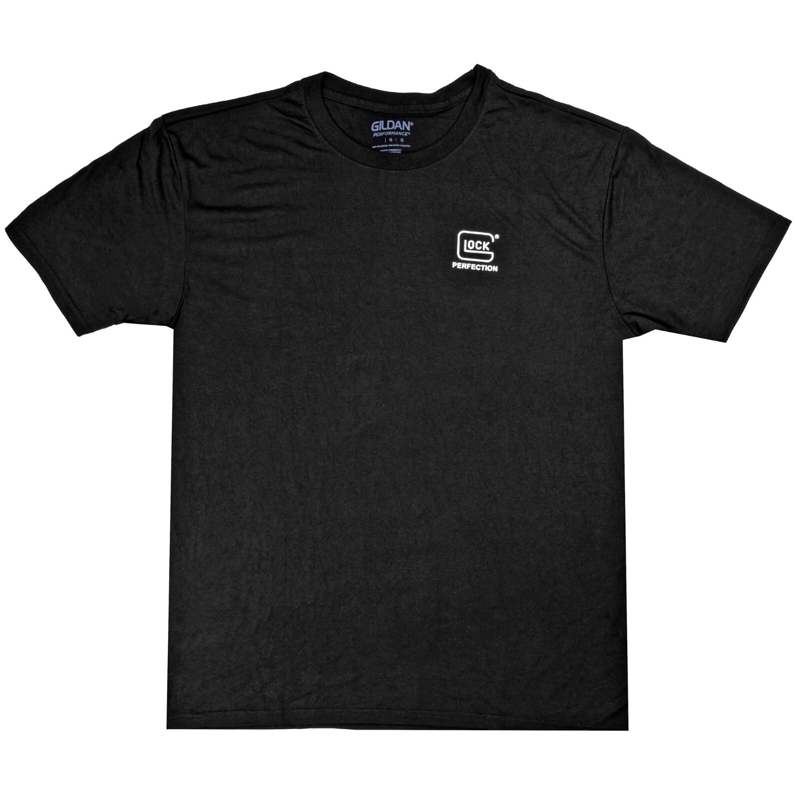 Glock OEM Perfection Short Sleeve T-Shirt Medium 100% Cotton Black AA11004