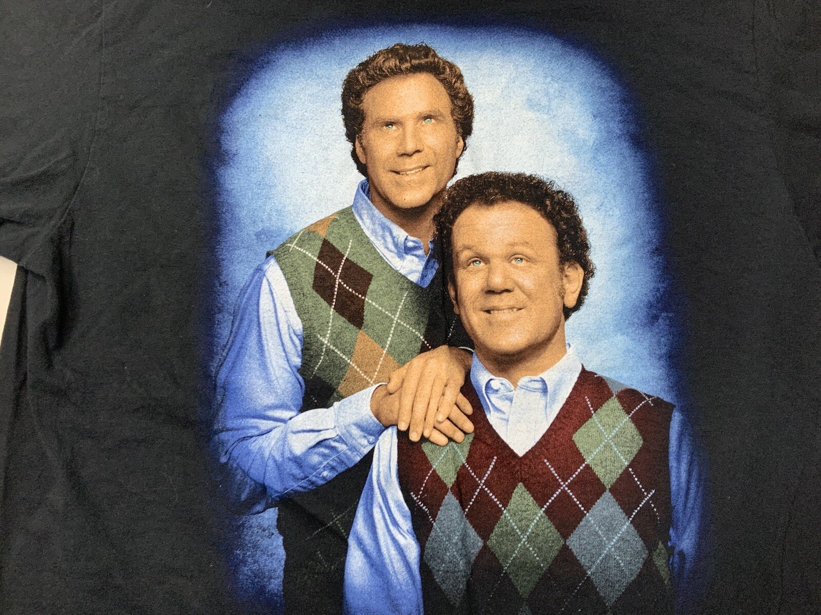 Step Brothers Shirt Adult Large Graphic Portrait Short Sleeve Crew Neck