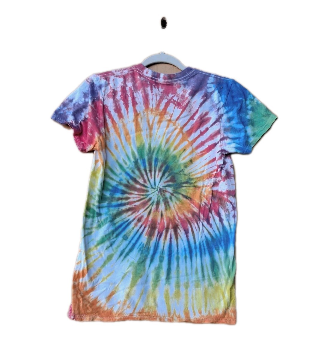 Spiral Tie Dye T-shirt top Men&rsquo;s/Women’s Non Fade Handmade NEW Small (34-36)