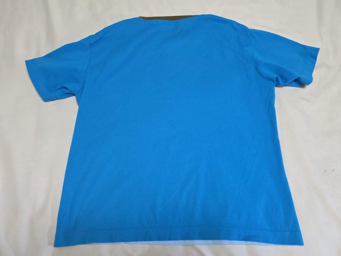Marni x Uniqlo ColorBlock Two Tone Short Sleeve Boxy Tshirt SZ XS