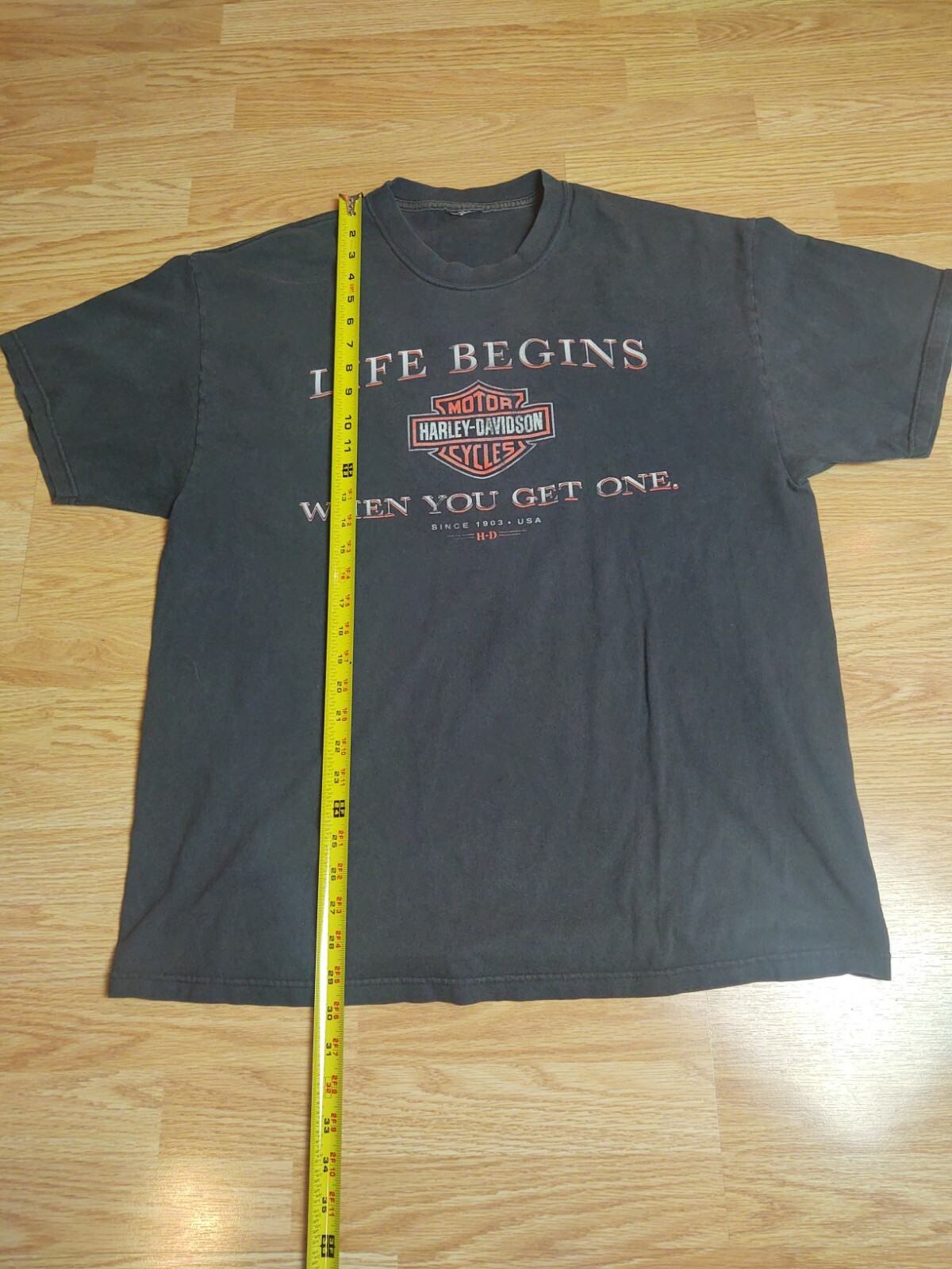 HARLEY DAVIDSON St. Paul Mn Short Sleeve Graphic T Shirt. See Measurements C10