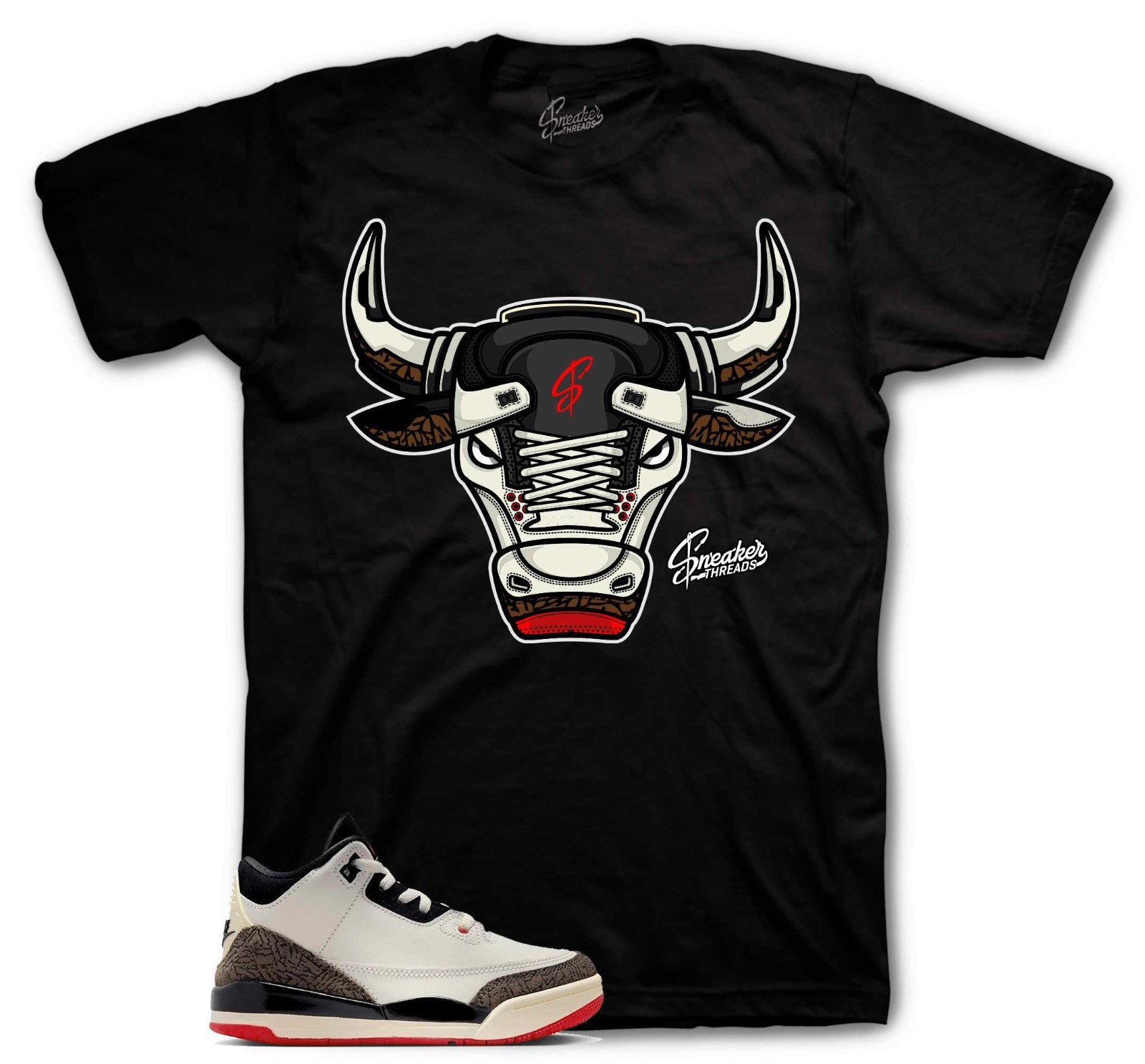Shirt To Match Jordan 3 World&rsquo;s Best Dad Retro 3 Shoes – War Bully Sneaker Tee