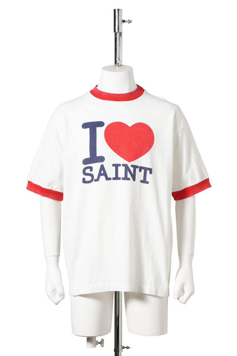 Saint Mxxxxxx SS T-Shirt I Love Saint White