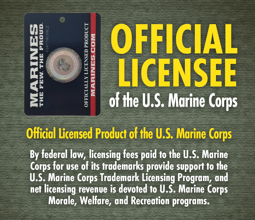 US Marine Corps 3rd Battalion, 2nd Marines Subdued T-Shirt Officially Licensed