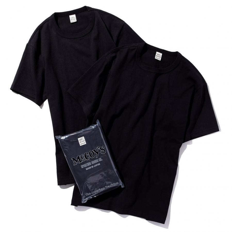 The Real McCoy&rsquo;s. McCOY&rsquo;S 2pcs PACK TEE MC20000 Short sleeve T-shirt XS-2XL New