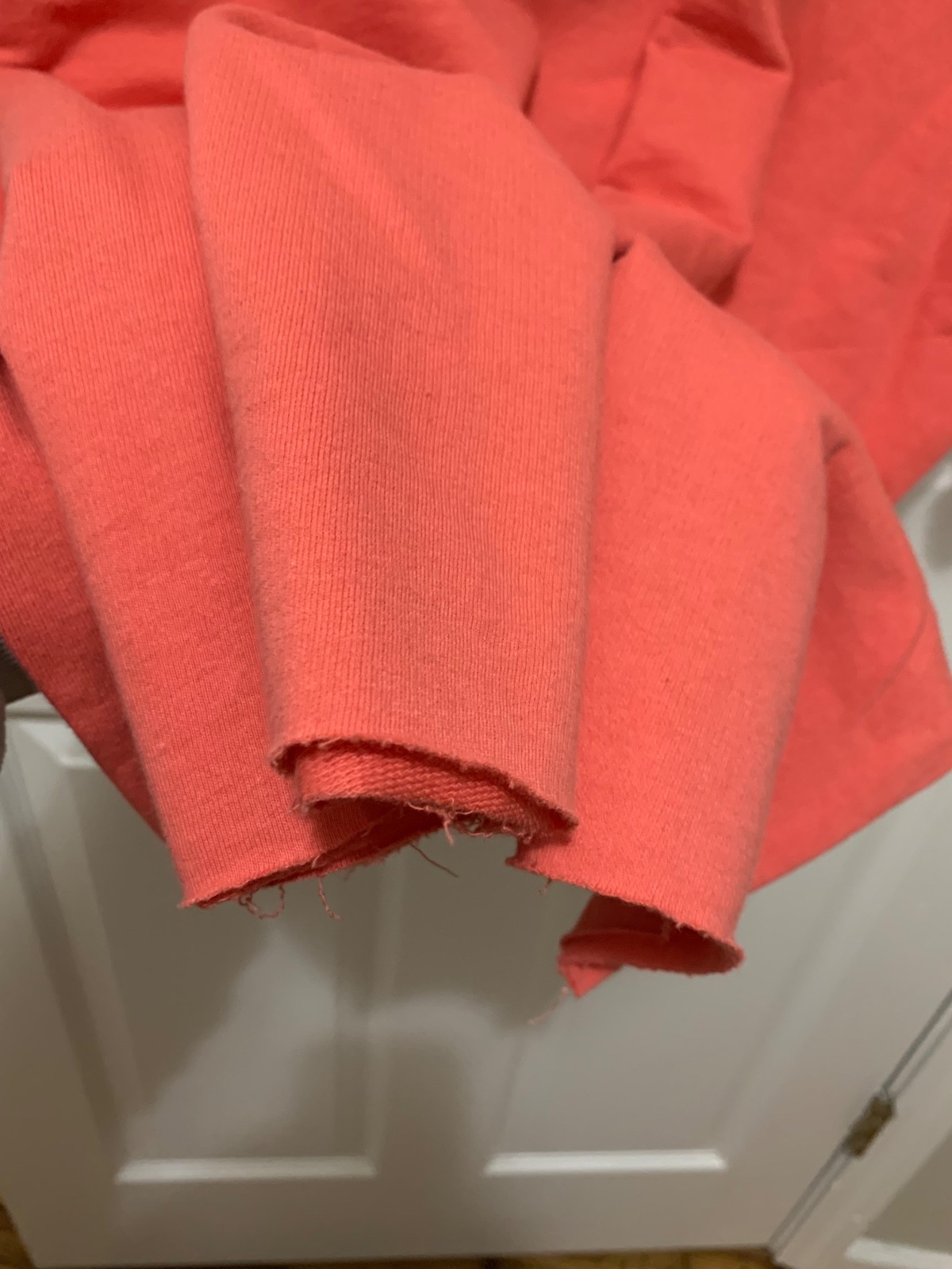 Zenana Plus Size French Terry Drop Shoulder Top – Coral, Just One More Chapter