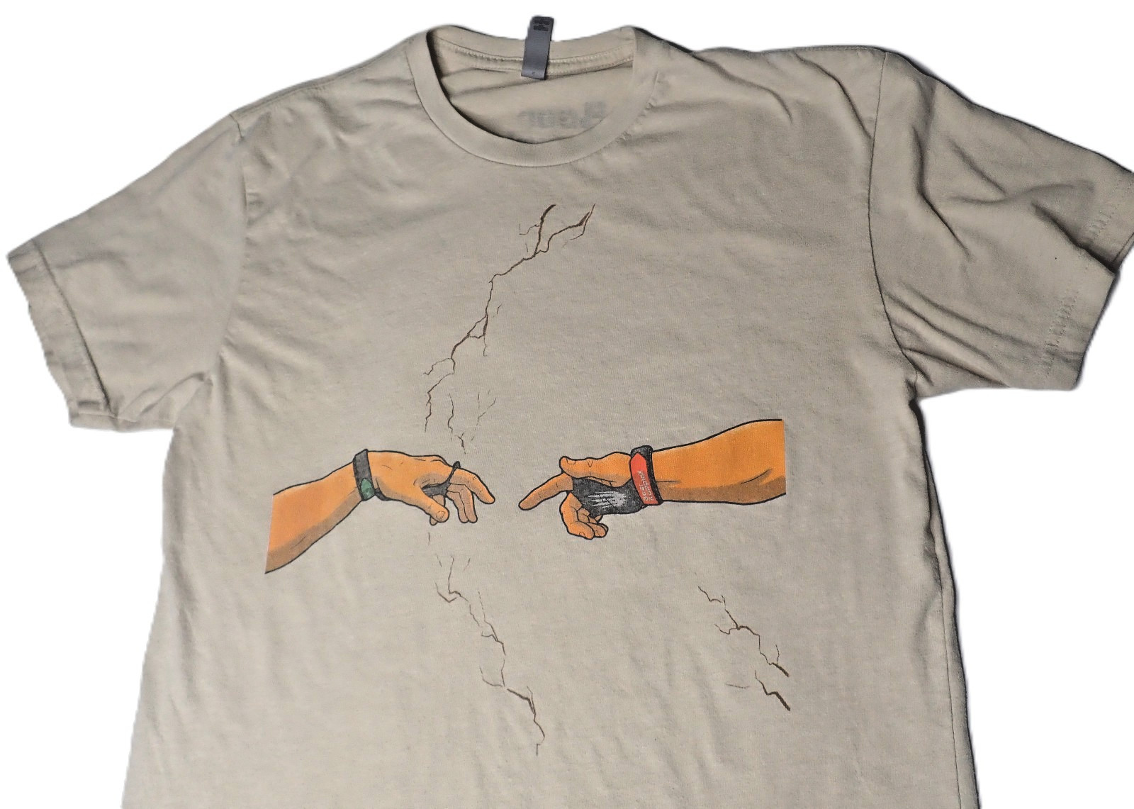 Bear KompleX Barbell Voodoo Creation Adam Art Gym Shirt CrossFit Weighlifting M