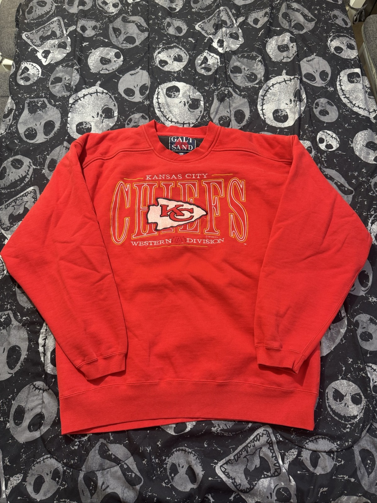 Vintage 90s Galt Sand Kansas City Chiefs Sweatshirt