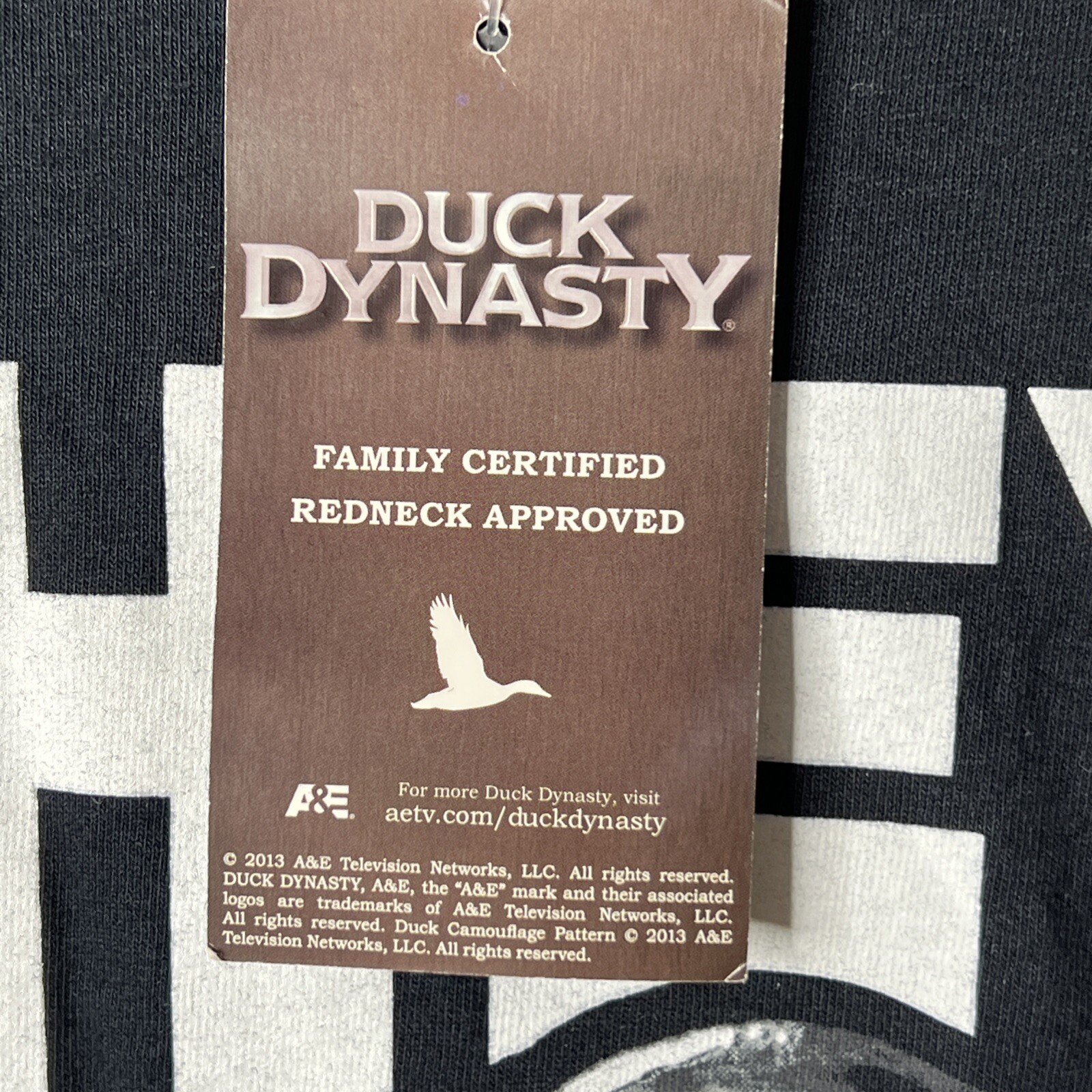 Duck Dynasty SI Hey! T-Shirt Black Adult 2XL New