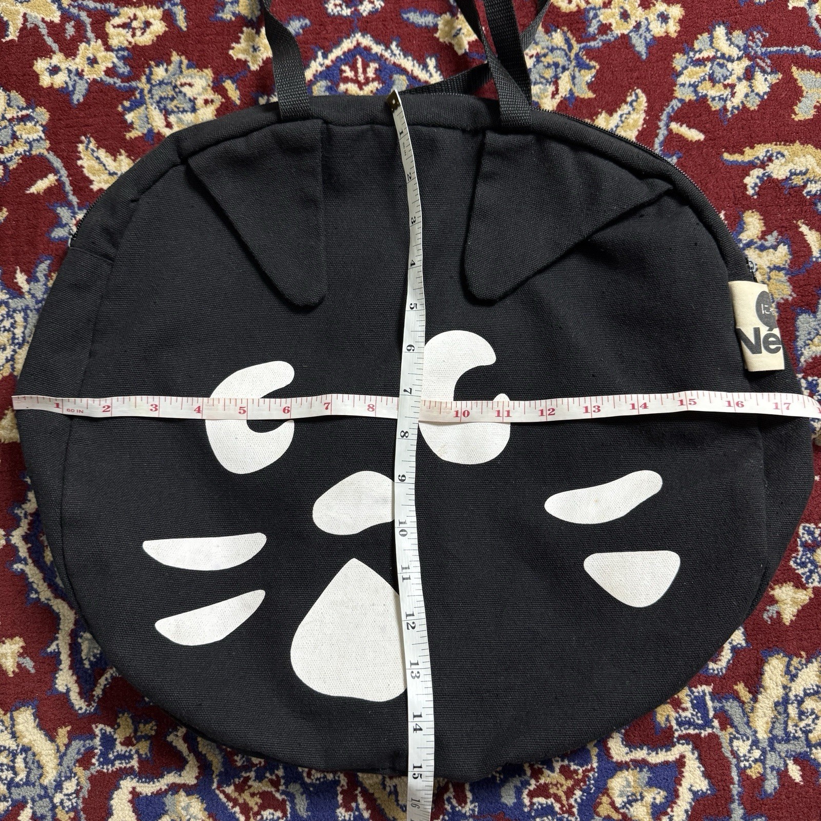Ne-net Nya Nya Cat Big Face Tote Bag Issey Miyake Japanese brand Y2K Rare!!