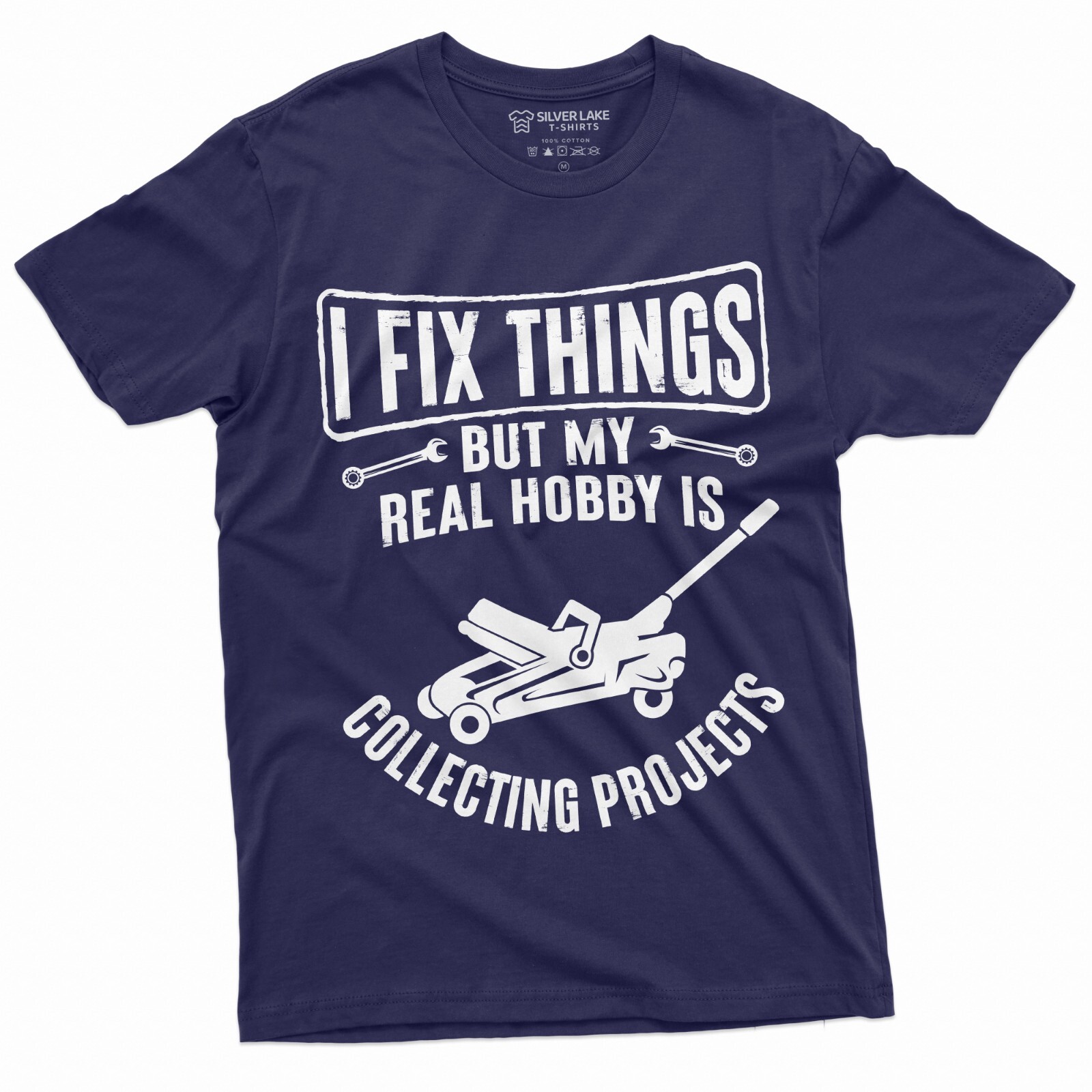 Men&rsquo;s Mechanic Funny Tee Shirt I fix Things Collecting Objects Humor Tee For Him