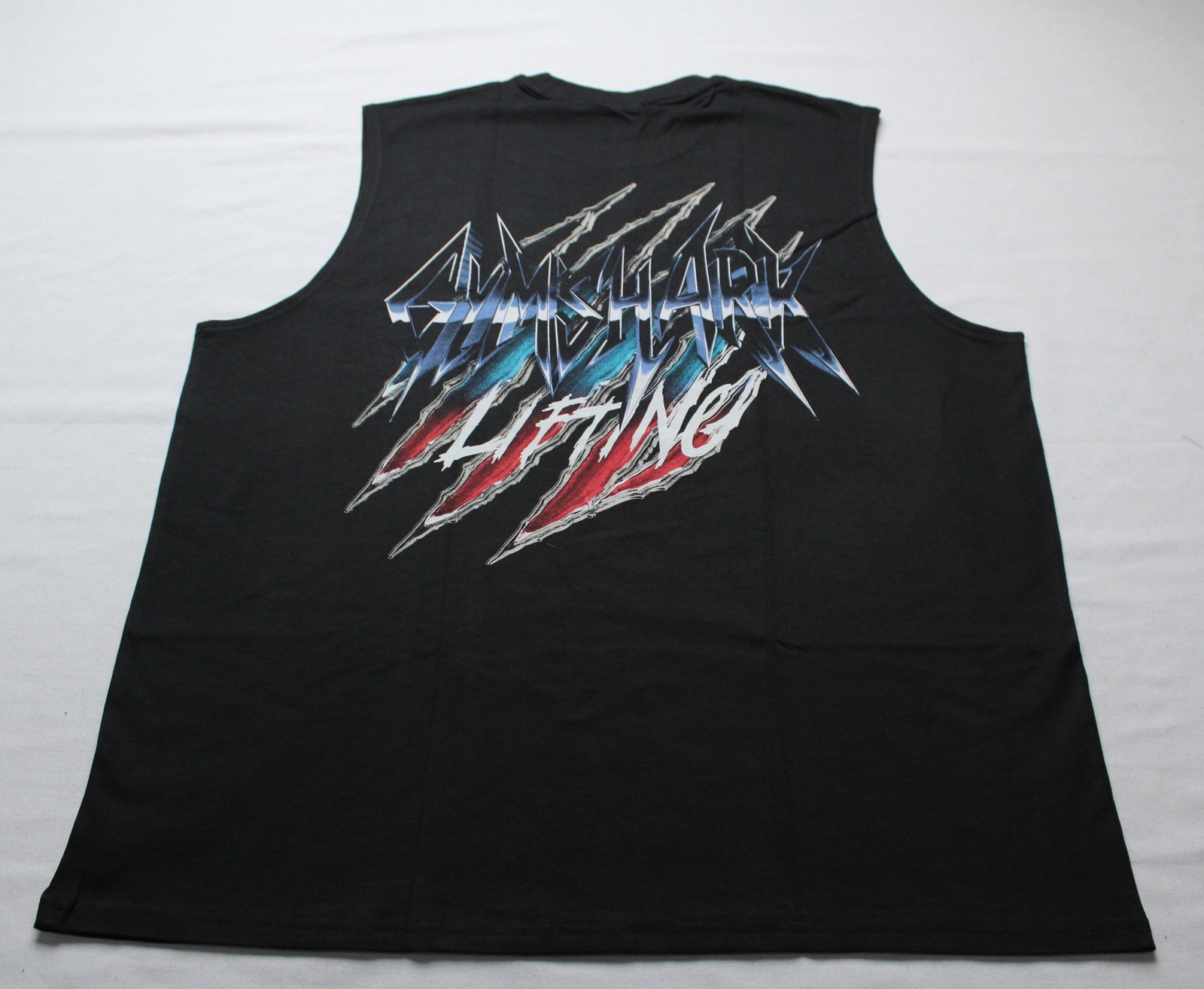 Gymshark Men&rsquo;s Oversized Fit Eagle Band Style Graphic Tank Top NN7 Black XL NWT
