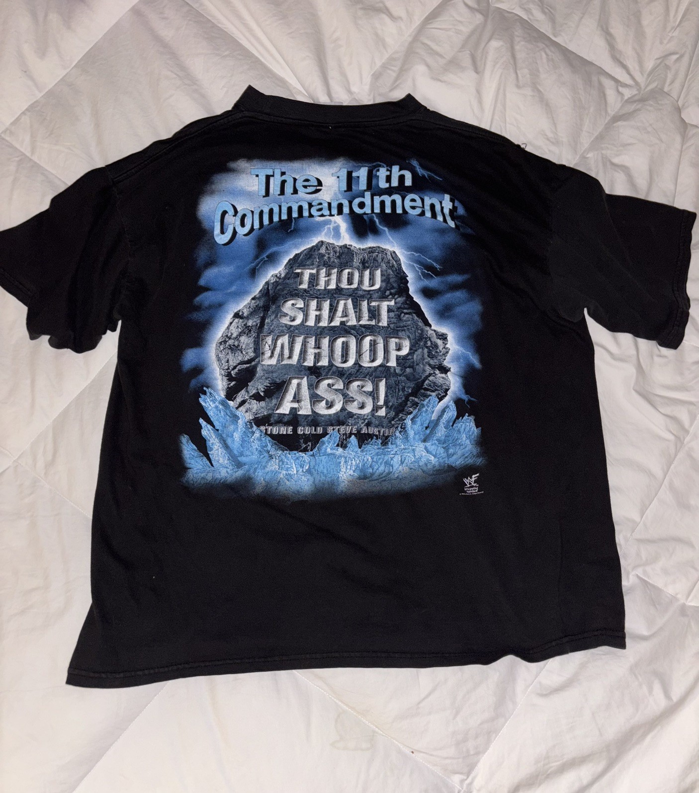 WWF Vintage 90&rsquo;s Stone Cold Steve Austin World Champion Mens XL T Shirt WWF
