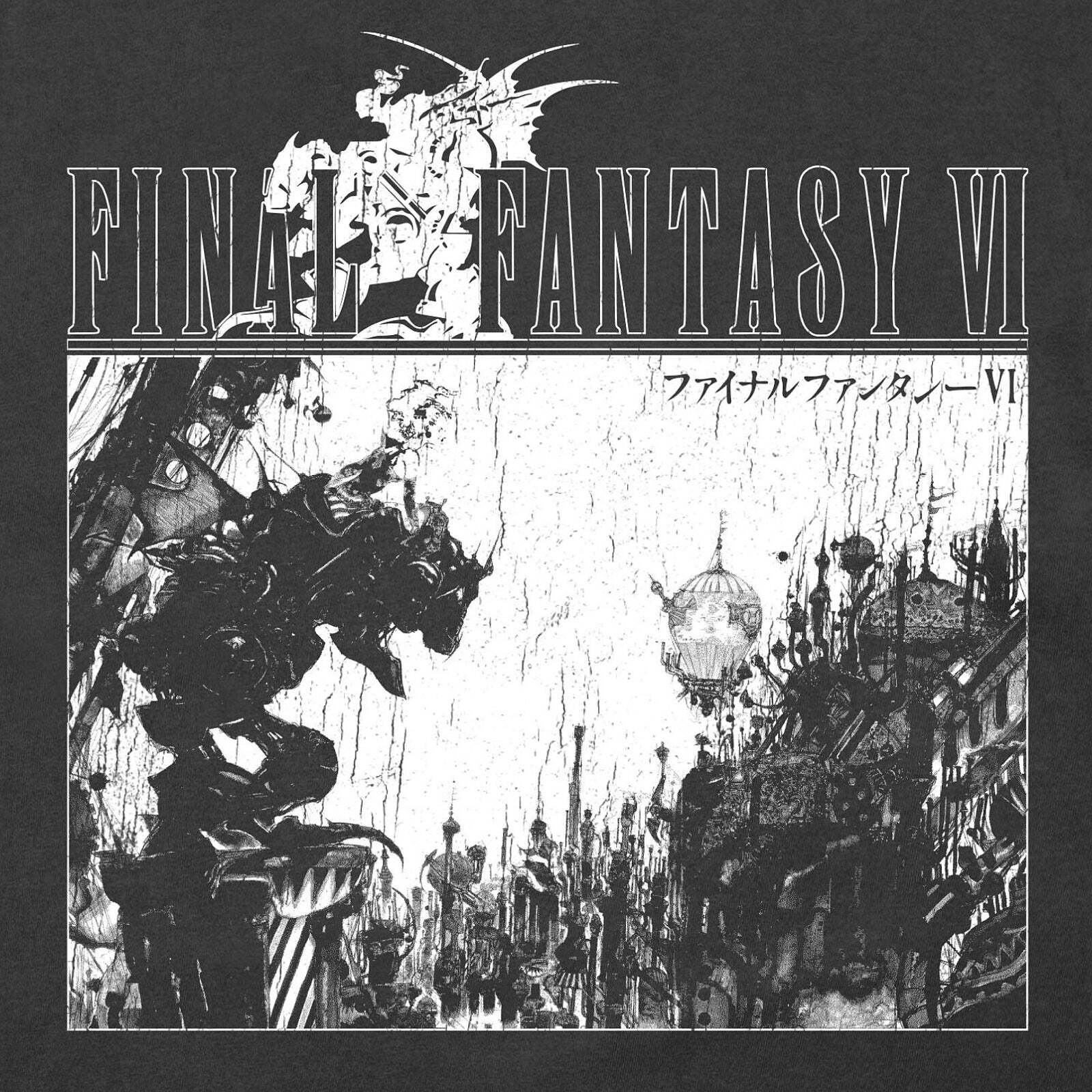 Final Fantasy VI Shirt – Vintage Style Final Fantasy 6 Tee