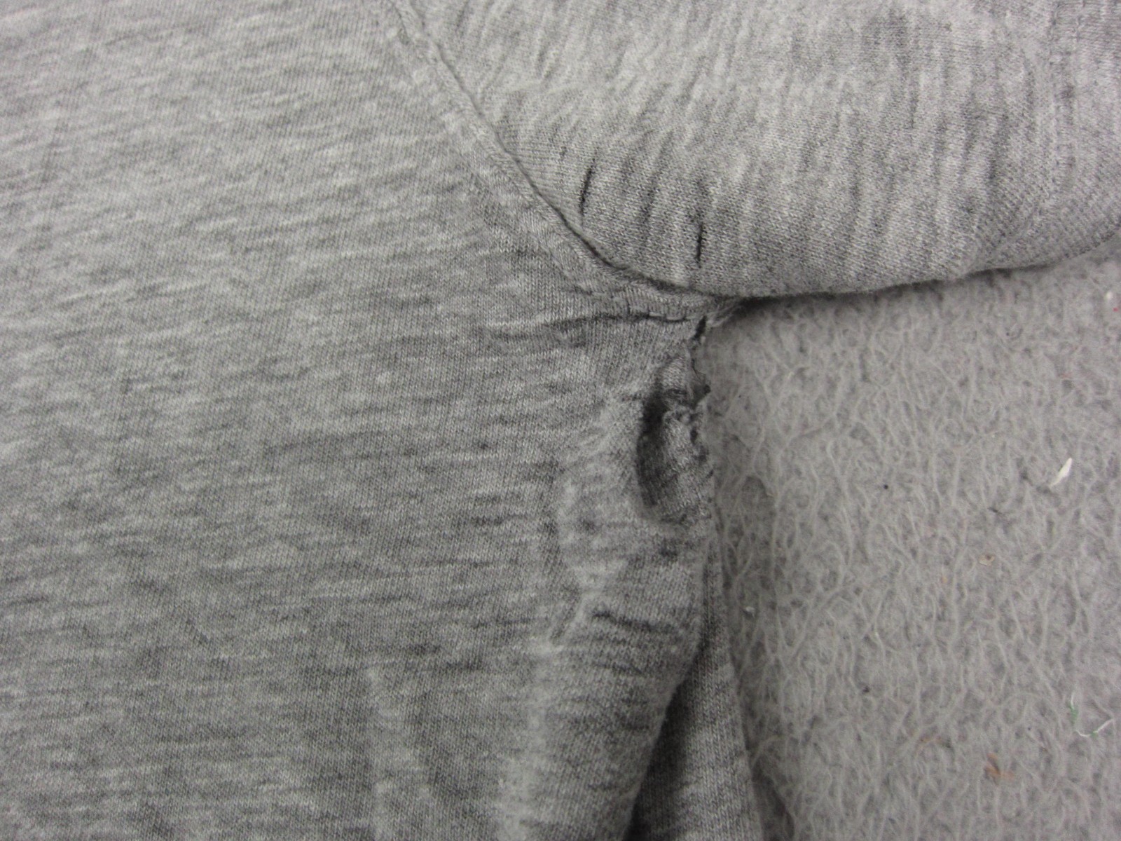 Vintage T Shirt Mens 2XL XXL Gray Blank Short Sleeve Basic Crew Neck Tee 70s 80s