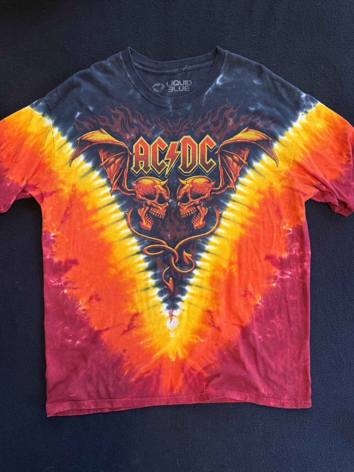Liquid Blue Vintage AC/DC T-Shirt