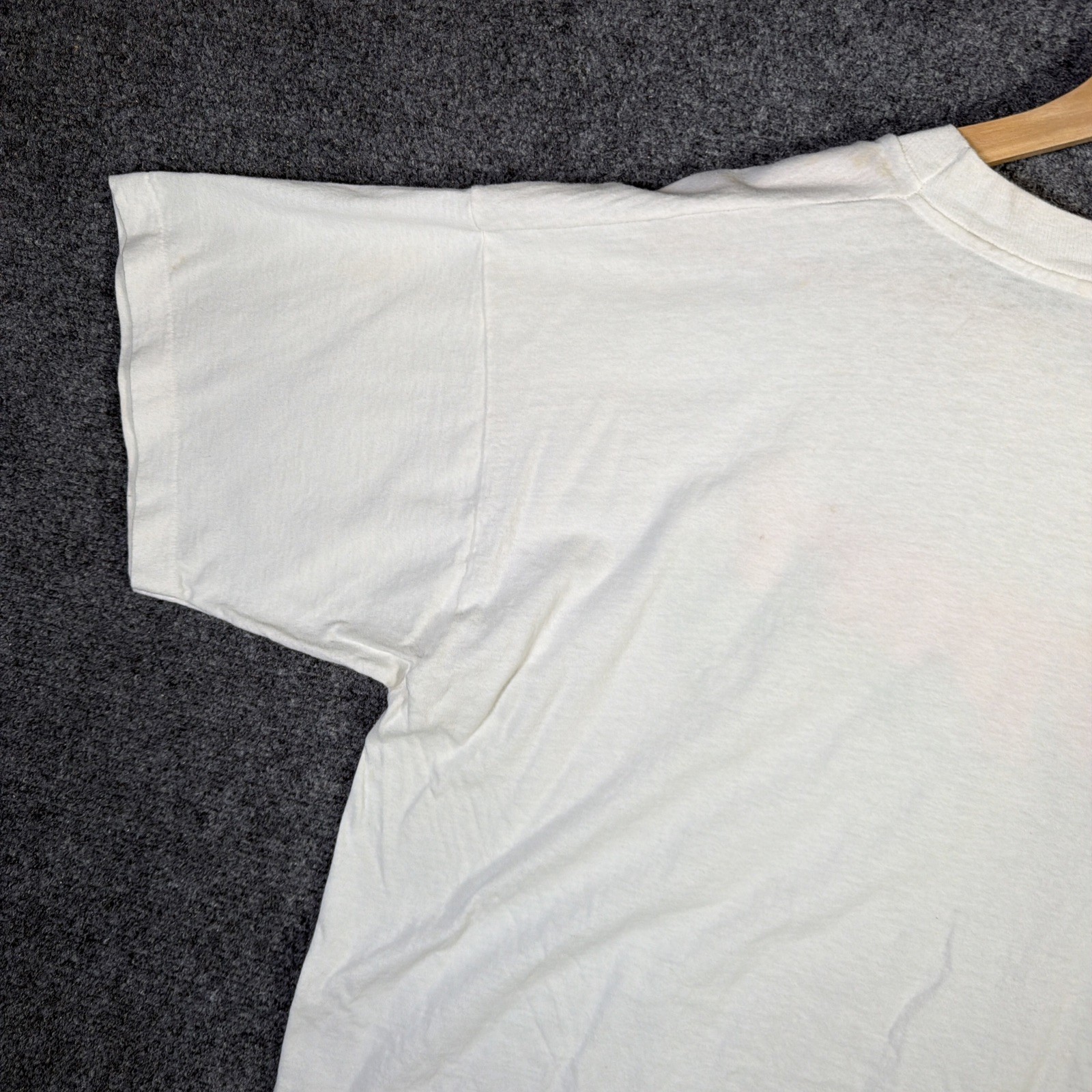 Vintage Newport Shirt Mens XL White 90s Cig Promo Marlboro Retro Neon Parody