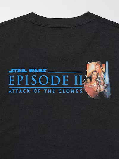 UNIQLO Star Wars UT Relaxed Fit short sleeve Graphic T-shirt new From Japan
