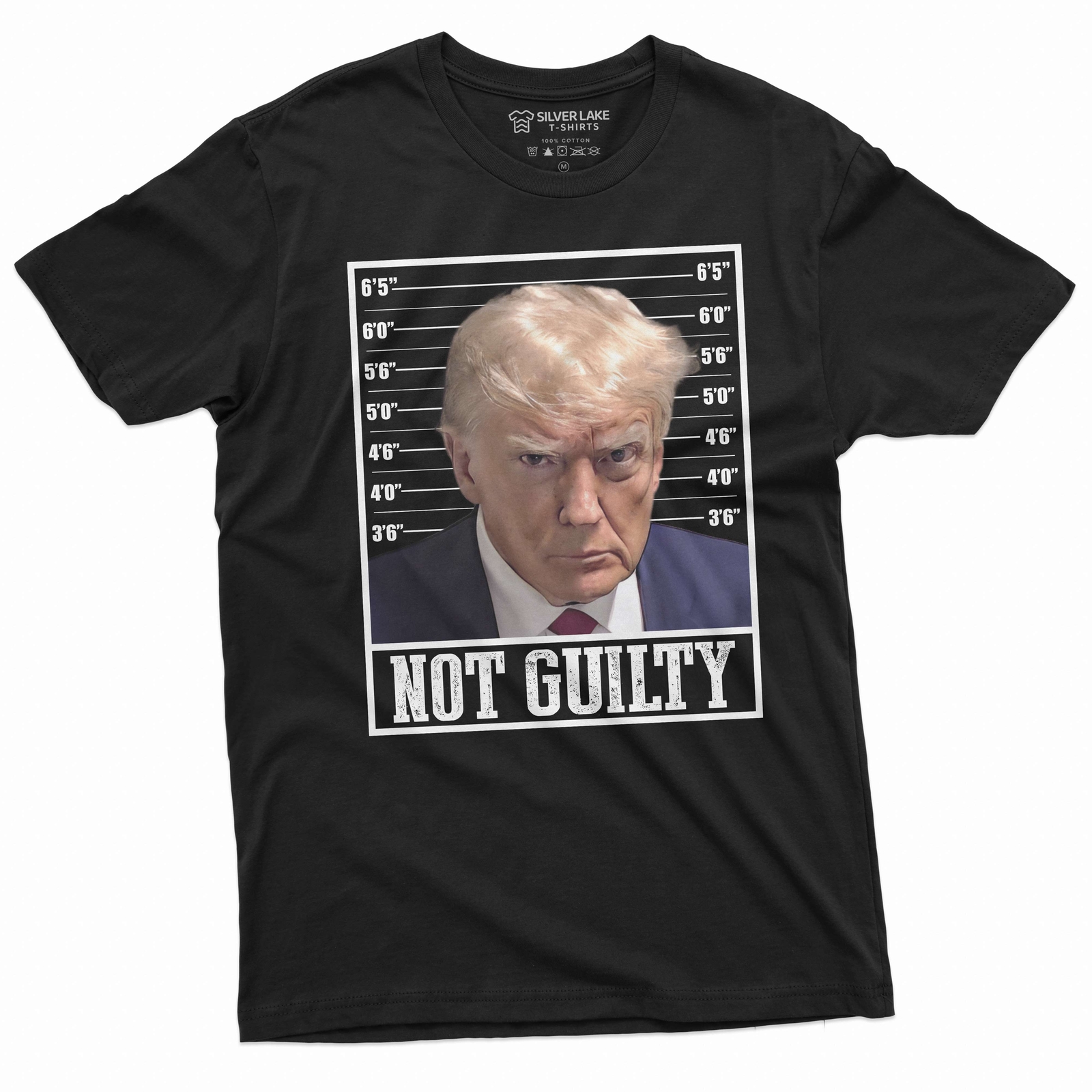 Trump real Mugshot T-shirt DJT Not guilty Georgia real Mug shot political Tee