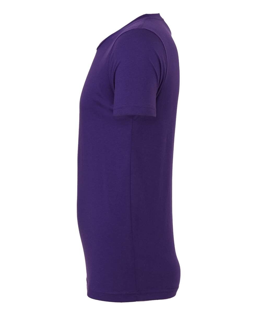 Bella + Canvas 3001C Small Team Purple Cotton Jersey Tee Unisex Tshirt