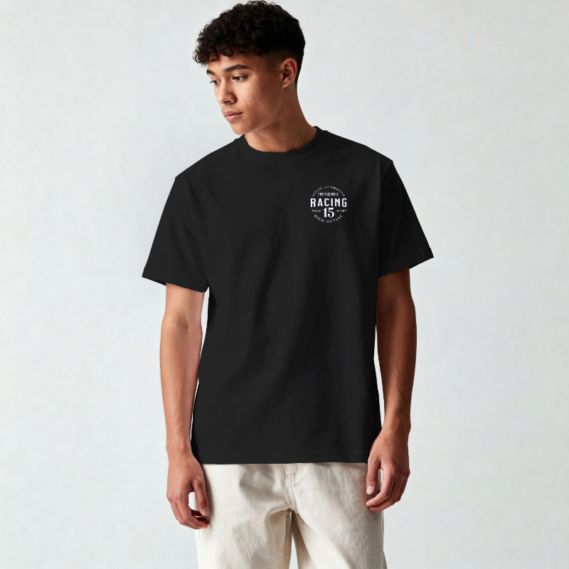 Vincata Apparel Collab Access Automotive Shirt Large Cotton Short Sleeve