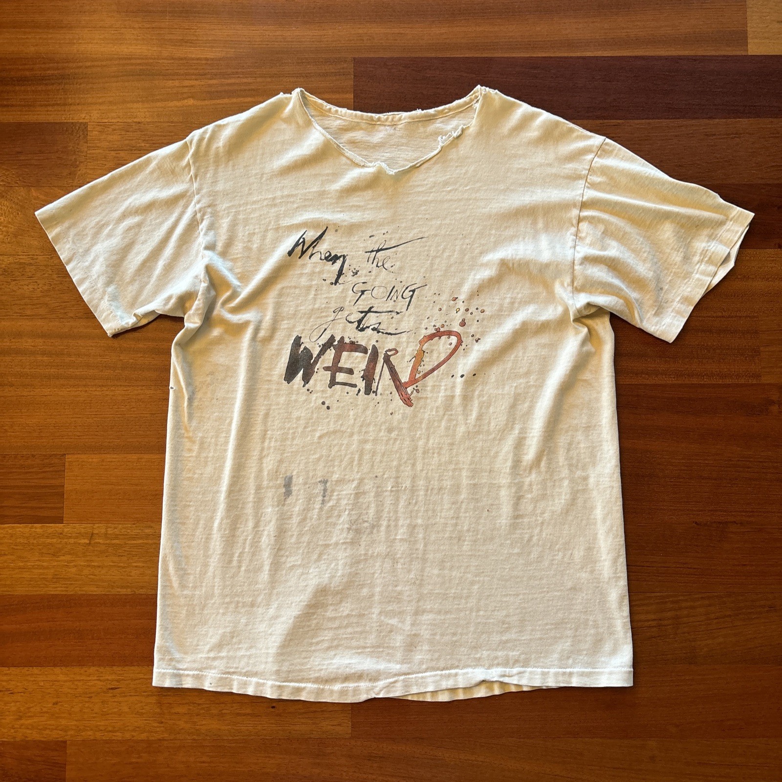 Hunter S Thompson 1983 Ralph Steadman Sz L Fear and Loathing in Vegas Distressed