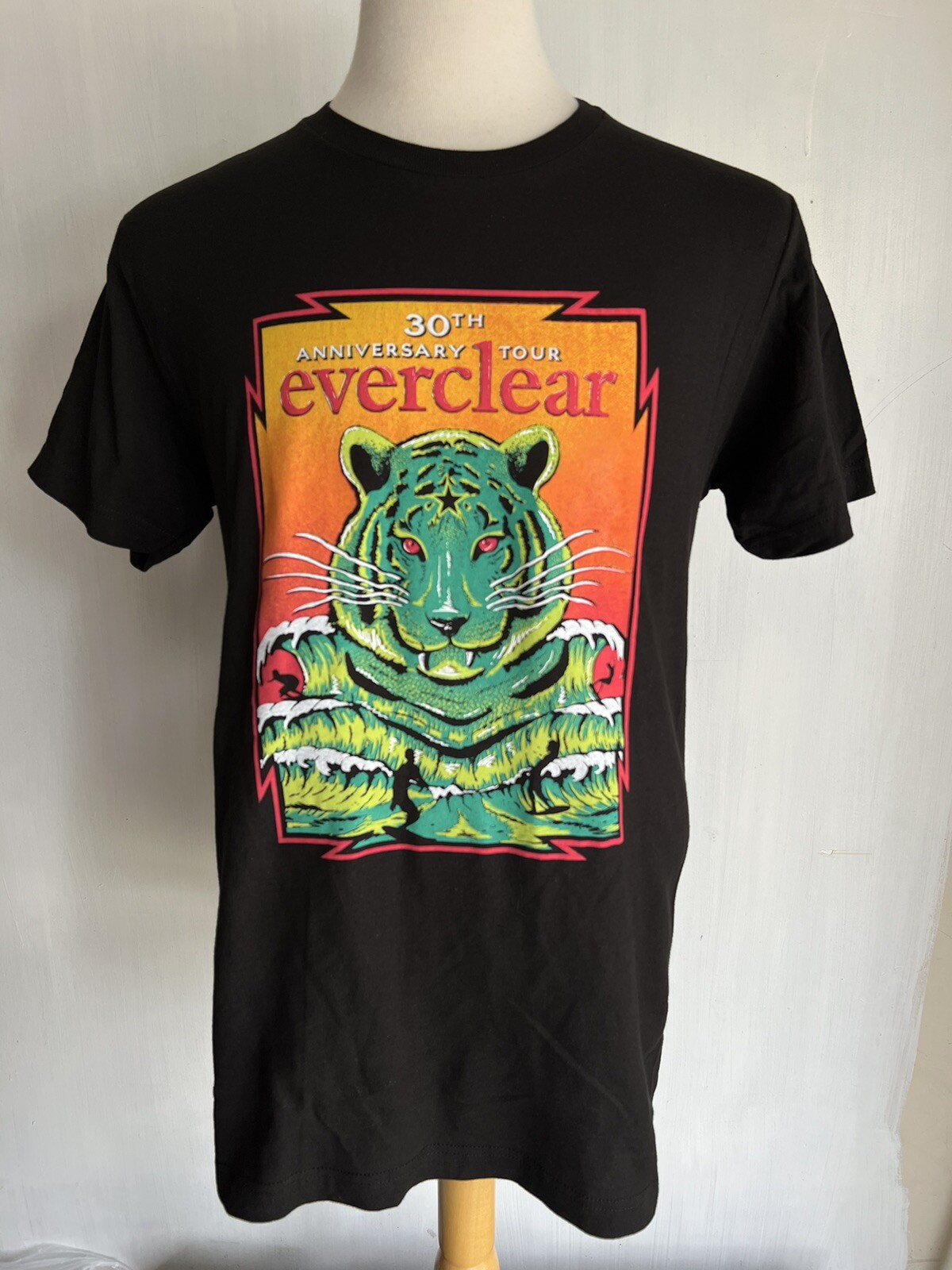 EVERCLEAR (2023) Official 30th Anniversary Tour Dates 90s Band T-Shirt Sz Small