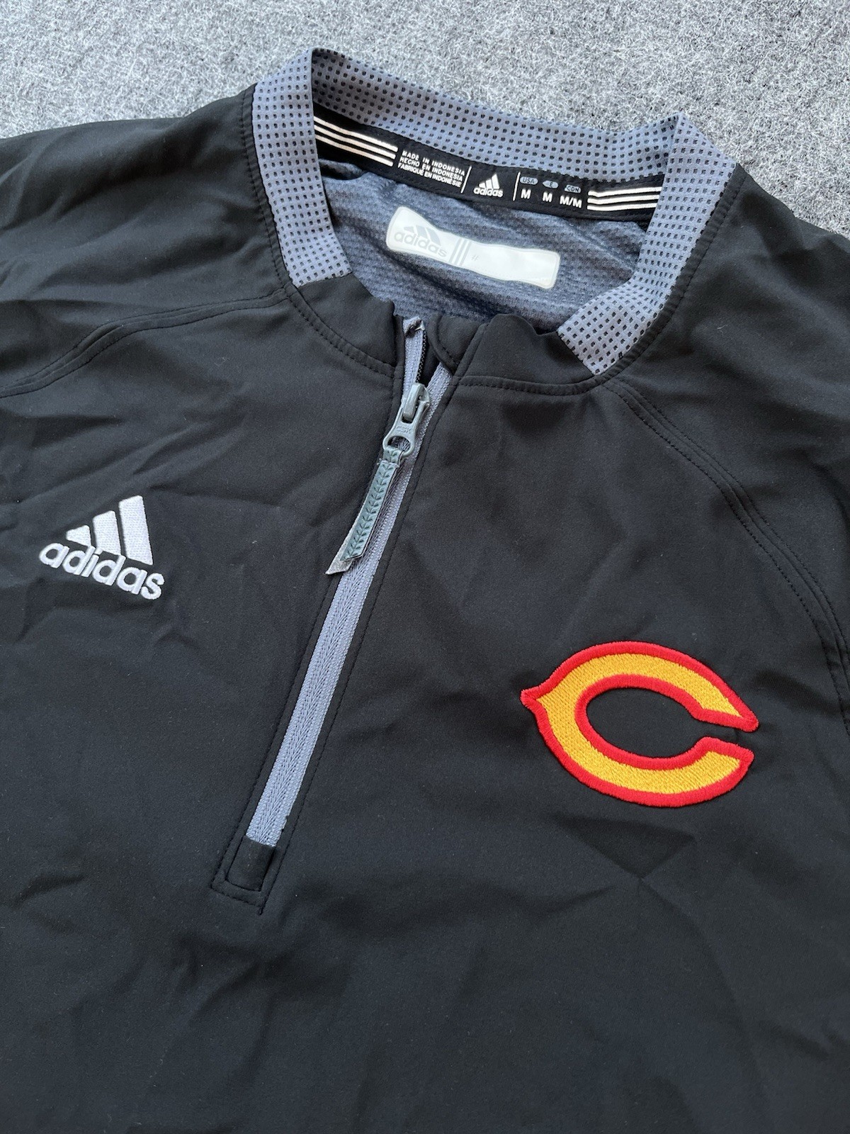 Chicago BearsWindbreaker ShirtMen Med Adidas Swingman NFL Climate Player New