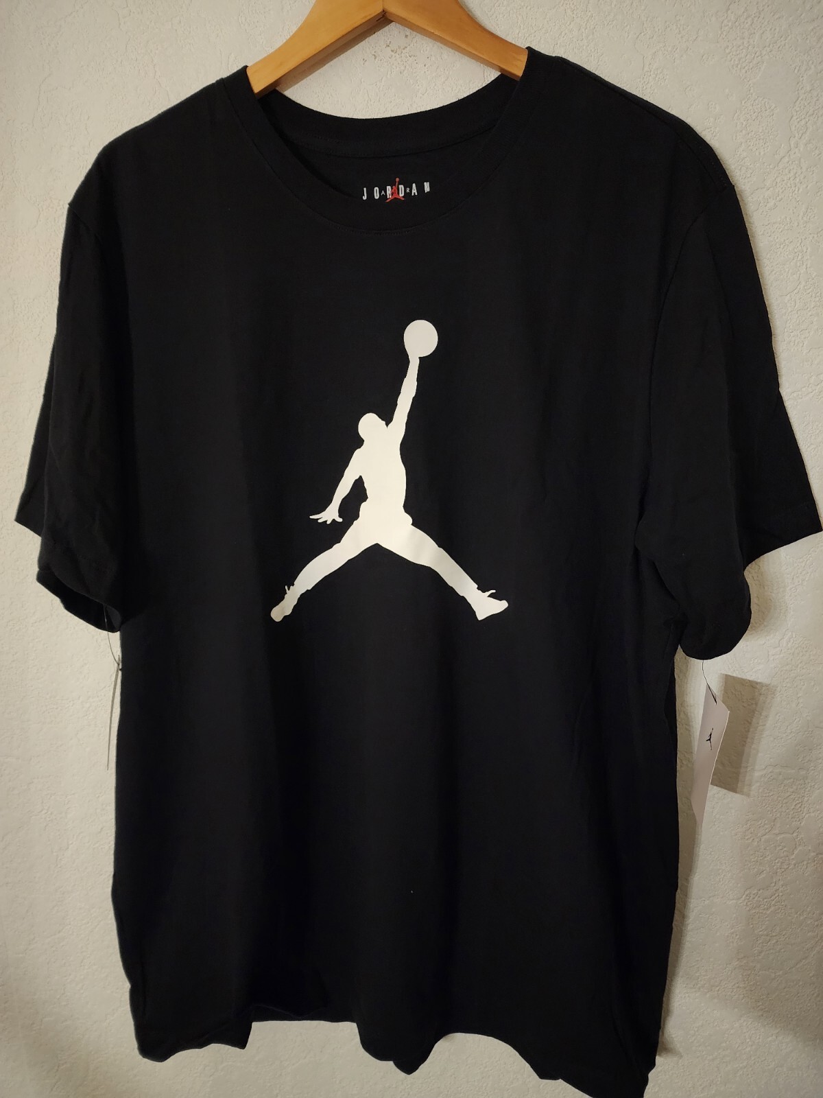Nike Jordan Jumpman Size Large Men&rsquo;s Graphic T-Shirt CJ0921-011 Black Nwt