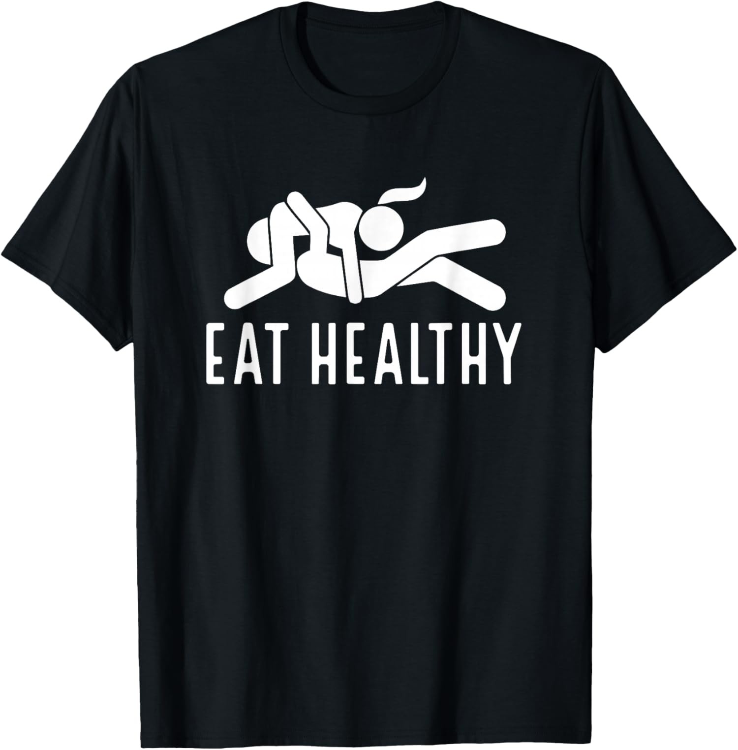 NEW LIMITED! Couple Valentines Day Funny Joke Eat Healthy Tee – MADE IN USA
