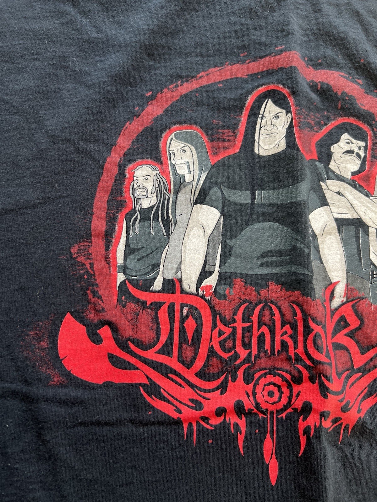 Dethklok Metalocalypse Adult Swim Death Metal Band Cartoon Network Tee Shirt 3XL