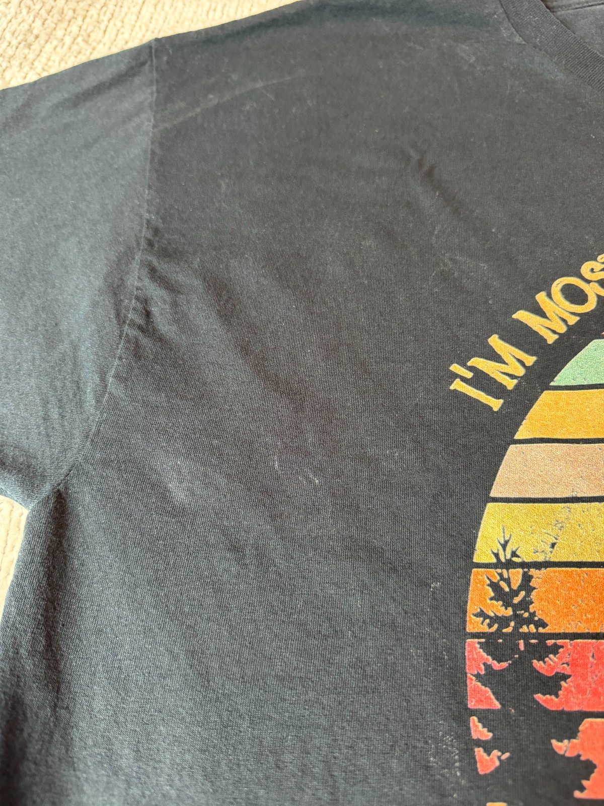 I’m Mostly Peace Love And Light And A Little Go F**k Yourself meditation Size XL