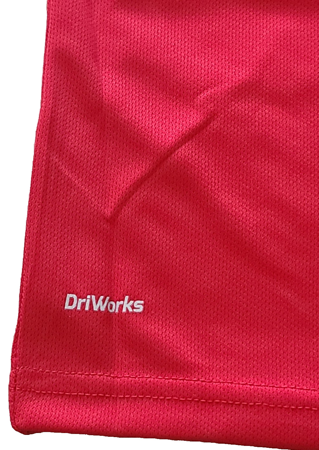 ATHLETIC WORKS Mens T-Shirt SIZE 3XL (54-56) DriWorks Short Sleeve Red