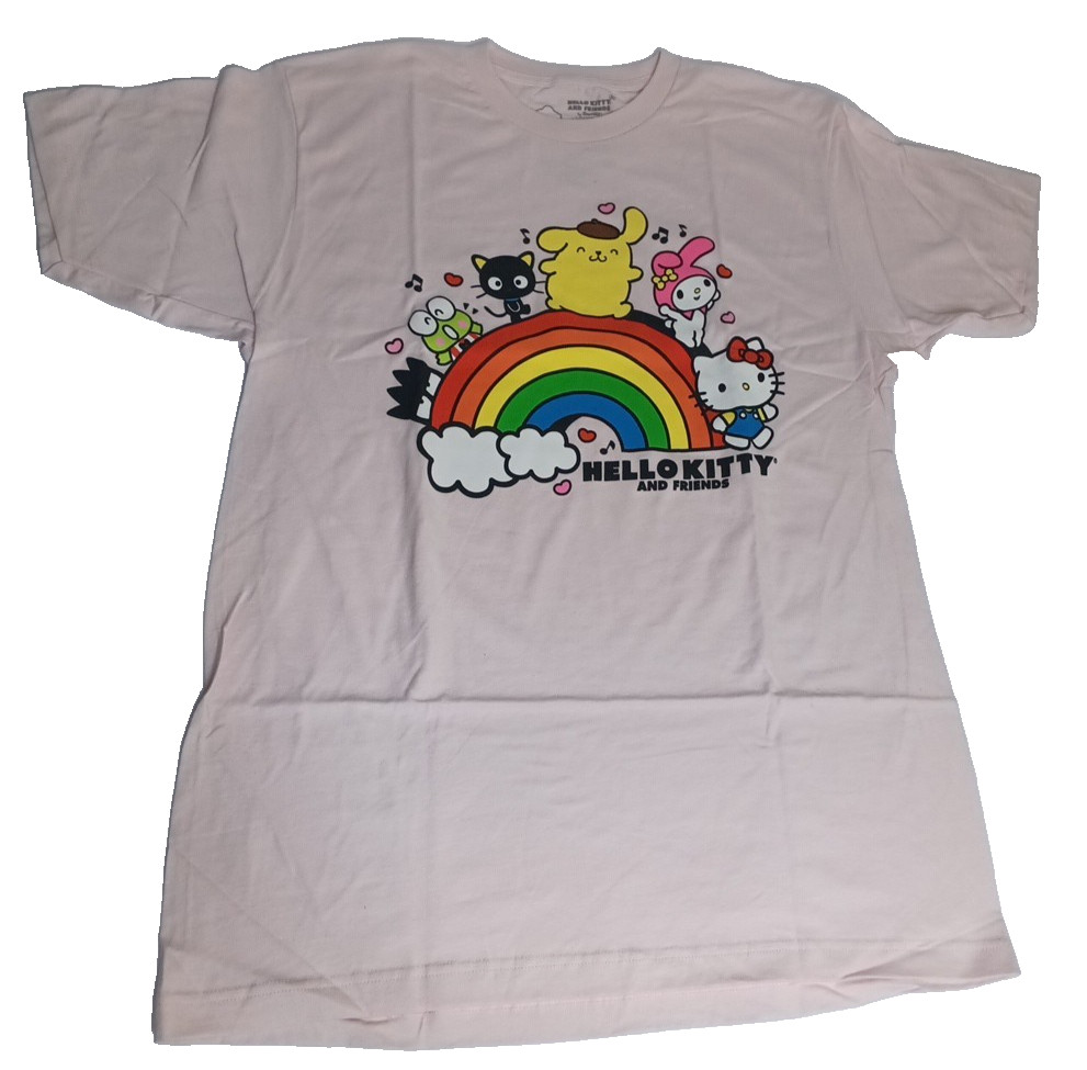 New Pink Hello Kitty And Friends 3XL 3 Extra Large T-Shirt Free Shipping
